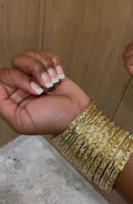 Gold bangles
